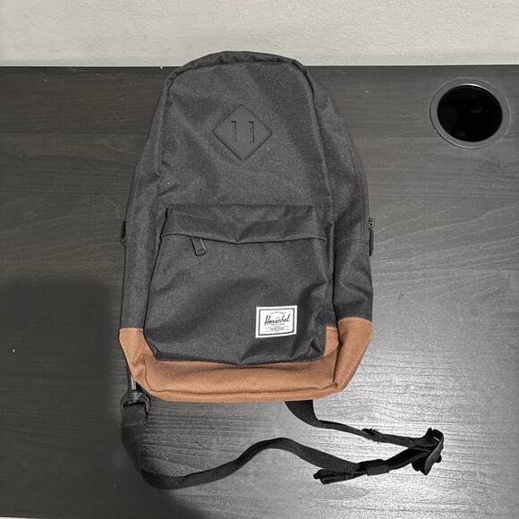 Herschel Supply Co. Two-Tone Crossbody Sling Bag with Logo Patch - Picture 1 of 6